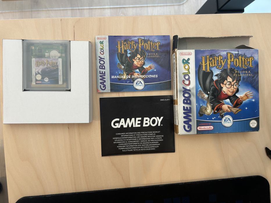Harry Potter GameBoy Color 2 Jogos Completos com caixa