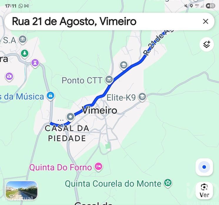 Terreno para construção em Vimeiro