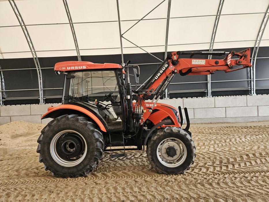 Ursus C-380 z turem nie zetor new holland
