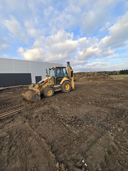 Usługi koparko ładowarką.Prace ziemne