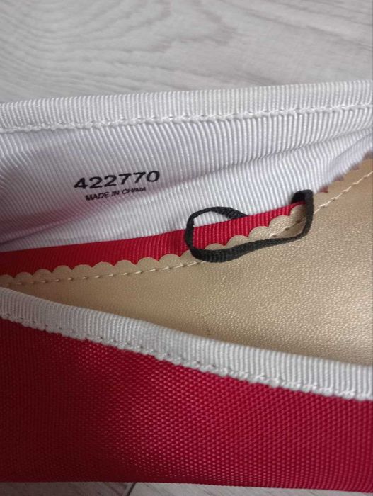 Балетки тряпичные красного цвета