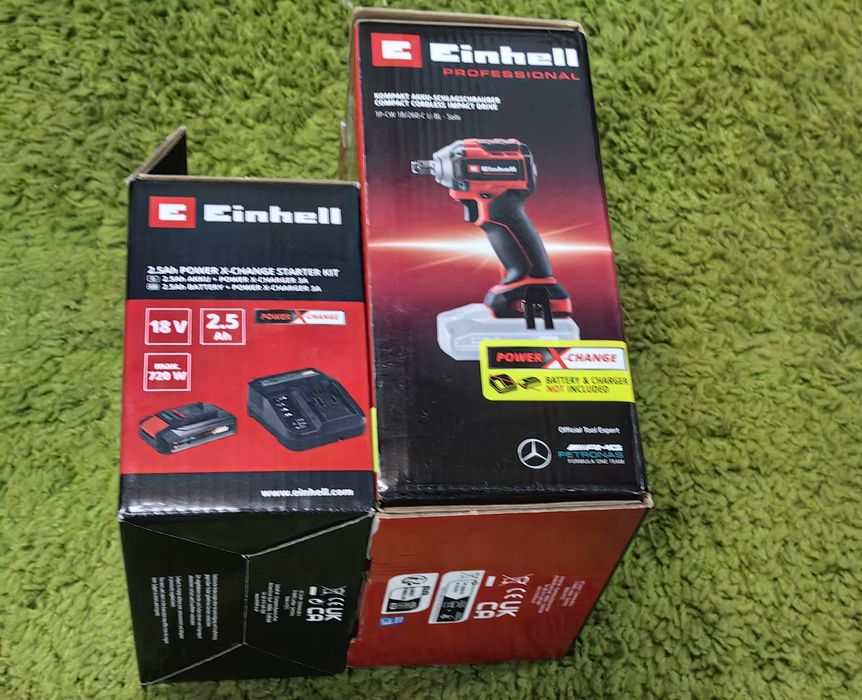 Einhell Professional TP-CW 18/260-C Li BL 18V 260 Nm + zestaw 2,5 Ah – NOWY