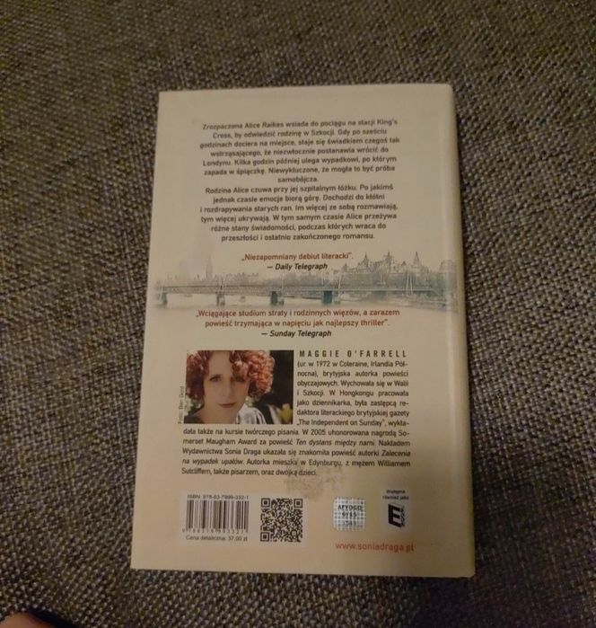 Kiedy odszedłeś Maggie o'farrell