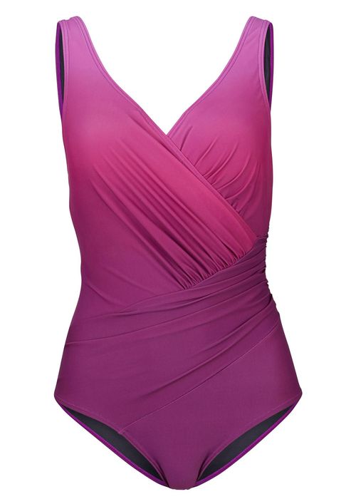 B.P.C kostium kąpielowy modelujący fiolet ombre cieniowany r.40