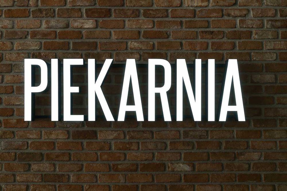 Reklama / Kasetony / Tablice / litery 3d / inne / projekt gratis