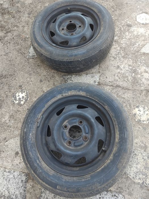 Jantes e pneus usados  155,70r13