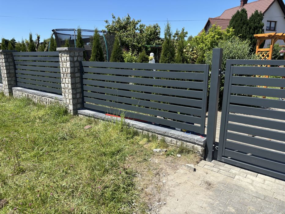 Ogrodzenia panelowe z aluminium/balustrady