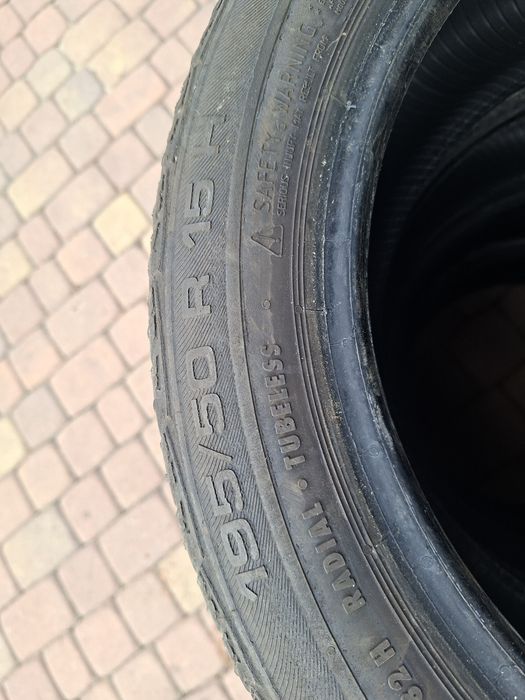 Opony letnie lato 195/50r15 Uniroyal stan bdb