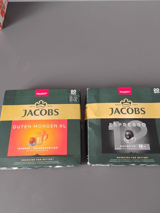 Kapsułki z kawą Jacobs