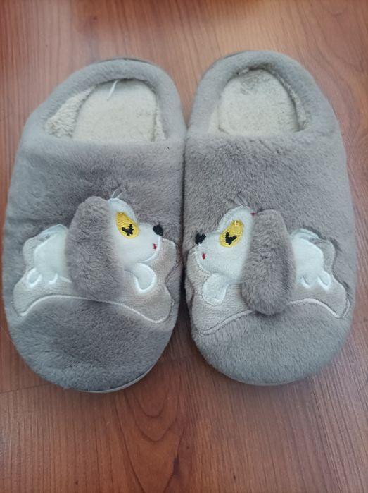 Дитячі теплі тапочки, устілка 18,7 см