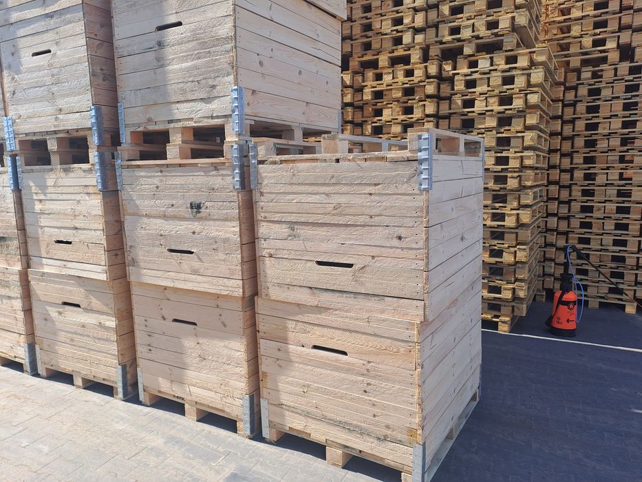 Sprzedam skrzyniopalety 120x100x90 nowe producent