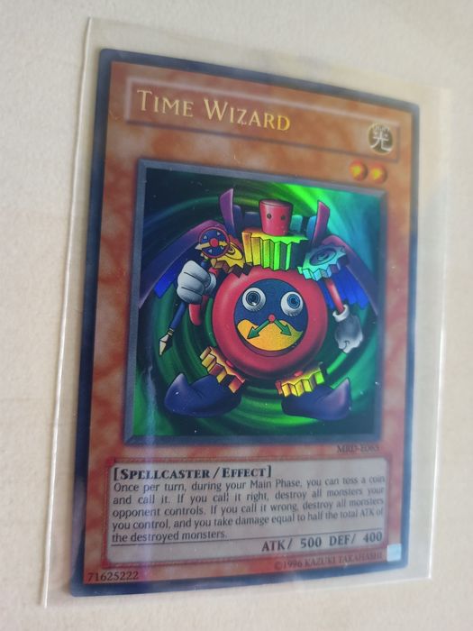 [PROMOCJA ŚWIĄTECZNA] Yu-Gi-Oh Oryginalna Klasyczna Karta - Time Wizar