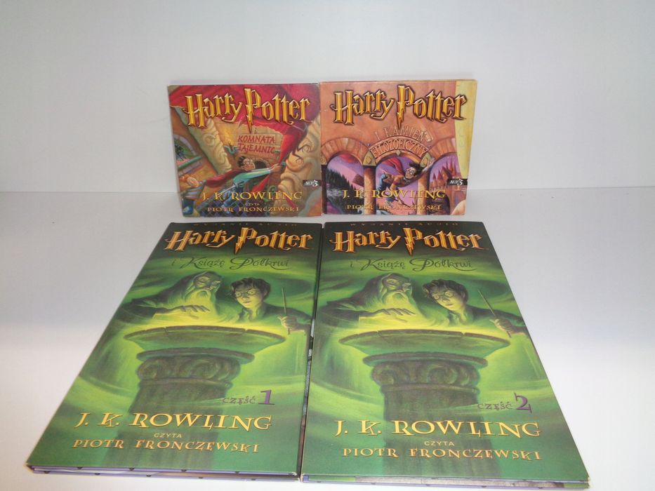 J.K. Rowling Harry Potter audiobooki x3: HP i kamień filozoficzny MP3,