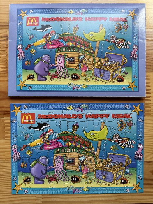 Пазл puzzle Mcdonalds Happy Meal хеппі міл