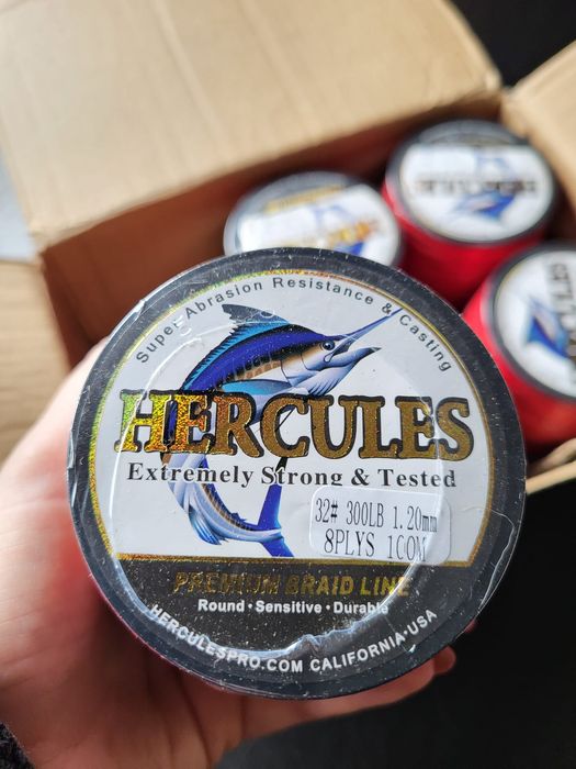 Linha de pesca trançada Hercules