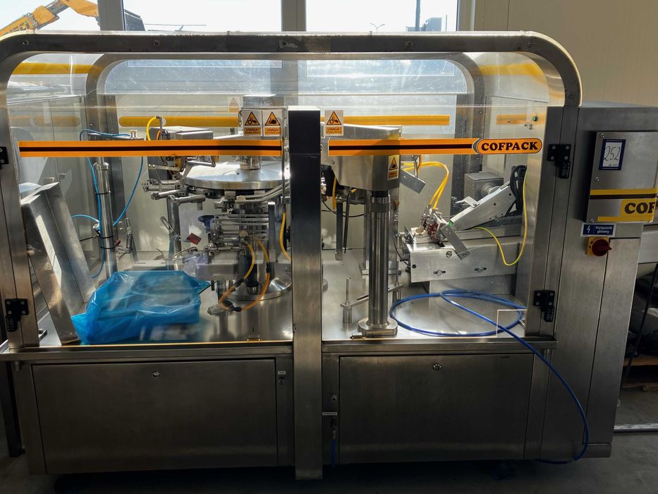 Zestaw pakujący COFPACK (automat, dozownik, platforma)
