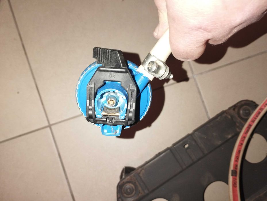Aquecedor a botija de gás