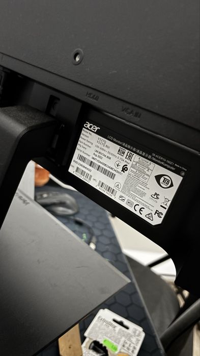Ecra lcd acer 22 polegadas