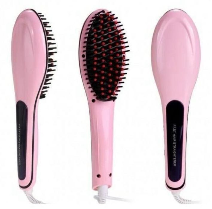 Електричний гребінець вирівнювачFAST HAIR STRAGHTENER