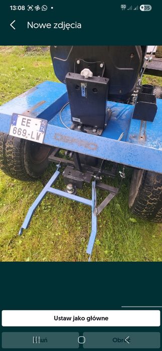 Traktor sam z hydrauliką