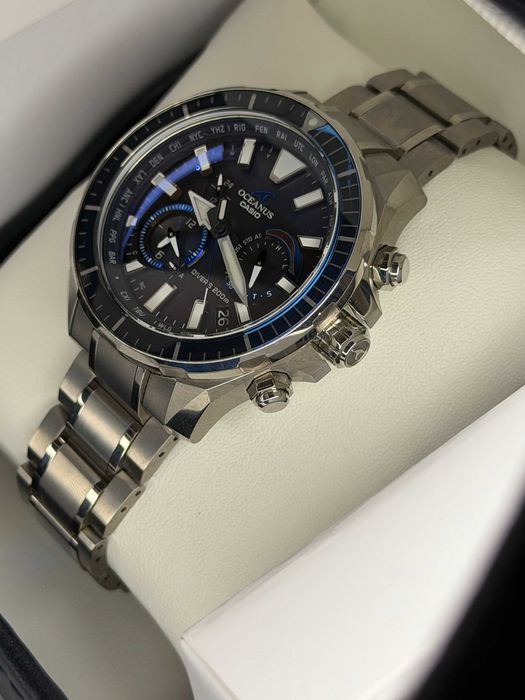В наявності! Casio Oceanus Cachalot OCW-P2000B-1A