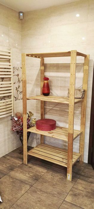 Drewniany Regał ogrodowy IKEA 175x85x50cm Mozliwy transport