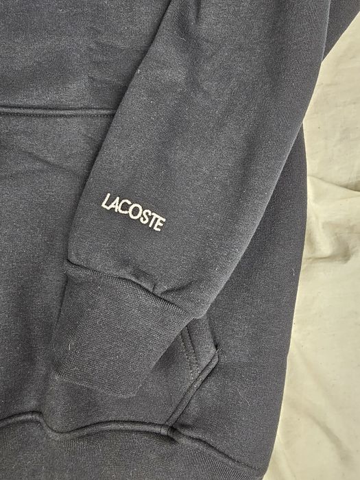 Bluza męska kaptur Lacoste maly znaczek  logowane premium