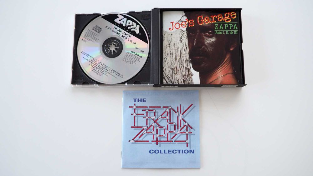 FRANK ZAPPA – Joe’s Garage Acts I, II & III   2×CD, Album, Compilation, Remastered • 1990 • Zappa Records • CDD ZAP 20 Stan: CD NM / Okładka NM