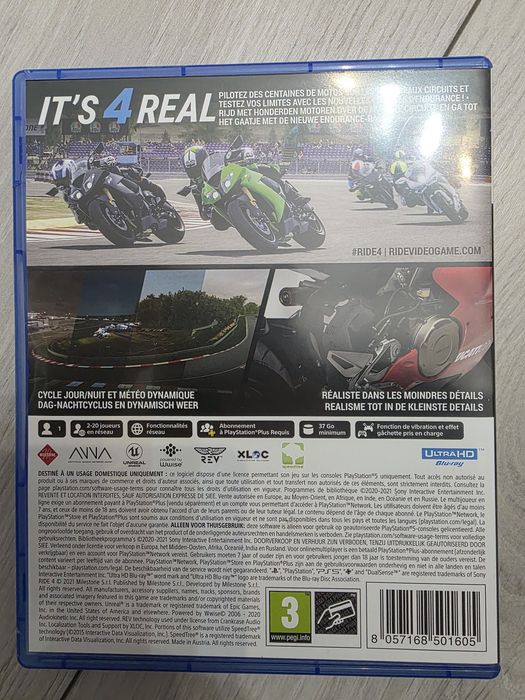 Ride 4 ps5  jak nowa