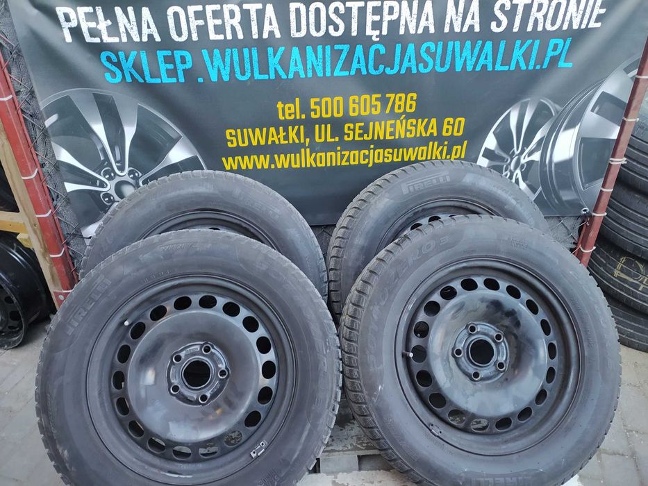 4x koła zimowe R16 5x112 Vw Passat B7 B8 Audi A6 C6 Skoda Superb Octavia