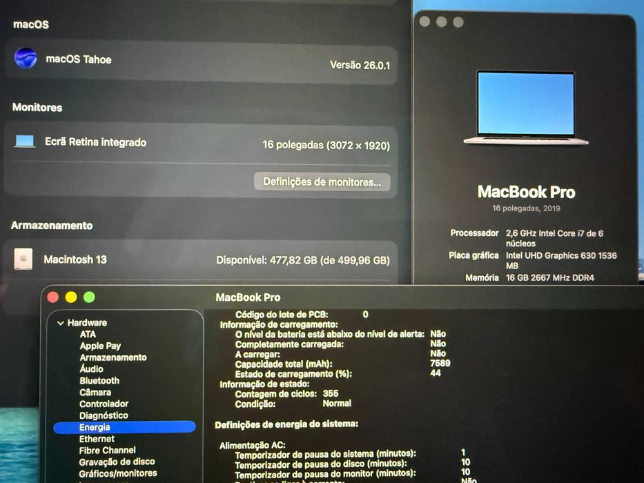MacBook Pro 16" 2019 / 16GB RAM / 512GB SSD