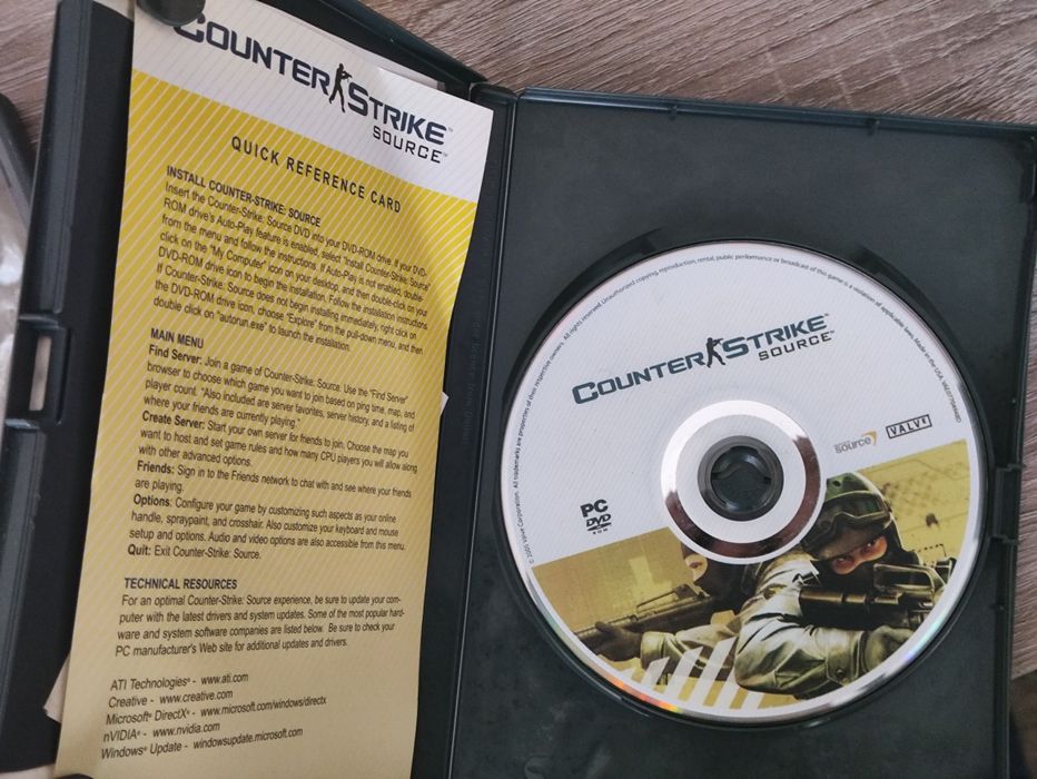 Coleção - Jogo Counter Strike Source