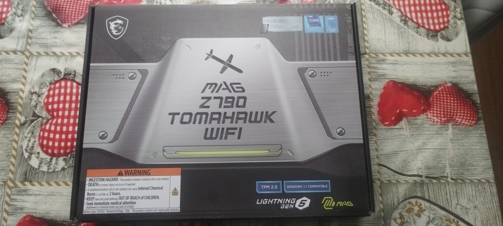Plyta glowna Msi Mag z790 Tomahawk WiFi 4xDDR5 Lga 1700 PCIe 5.0 HDMI