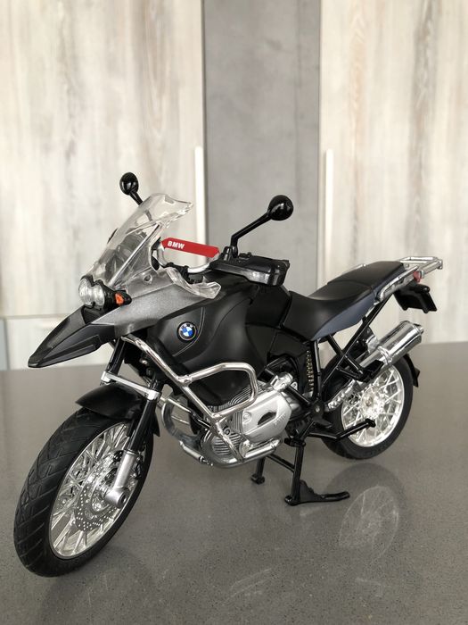 Мотоцикл RASTAR BMW R 1200 GS модель 1:9 Металлический кузов