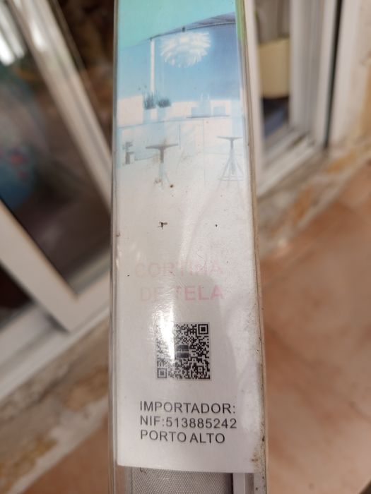 Estore cinzento 200/180  novo