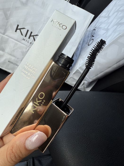 Туш Kiko luxurious lashes  extra longeyes bolume attraction