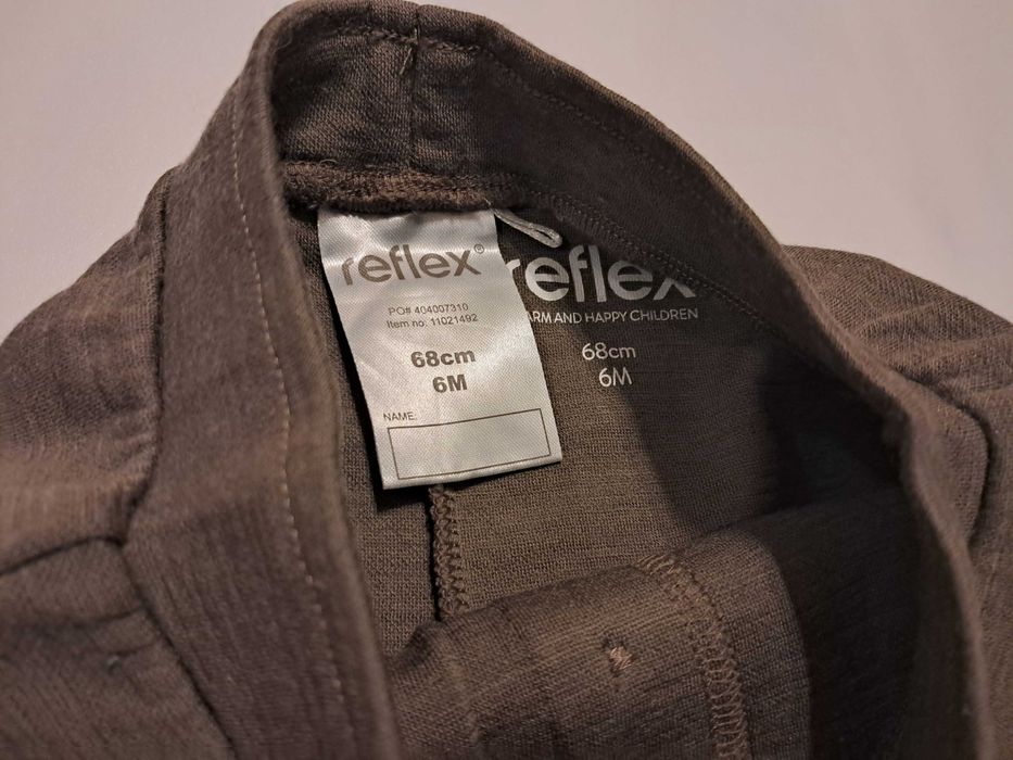 Spodnie/ legginsy wełniane Reflex, merino wool, r. 68