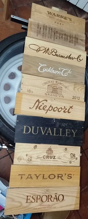 Decoração de bar ou adega, marcas vinho porto