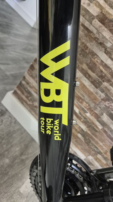 Bicicleta Alumínio Preta World Bike Tour