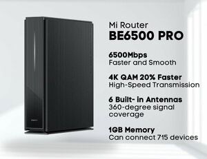Роутер Xiaomi BE6500 pro wi-fi 7 mesh маршрутизатор