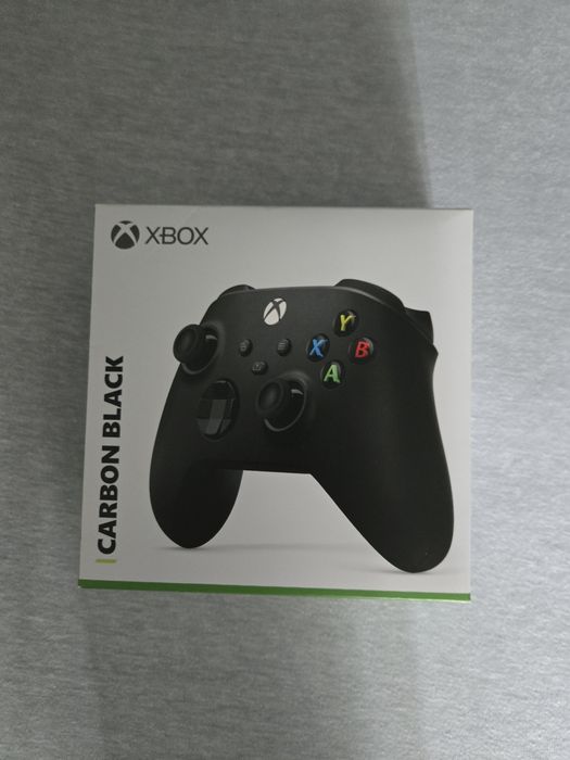 Pad Xbox Wireless Controller Carbon Black (Stan idealny + Pełen komplet)