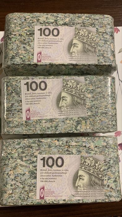 Sto tysięcy złotych - super prezent - milioner