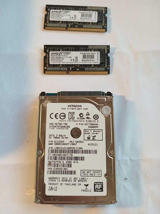 Ноутбук HP Pavilion g7-2277sr под восстановление или на запчасти