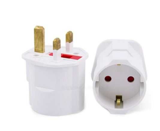 Adapter Przejściówka wtyczka UK EU 10 sztuk