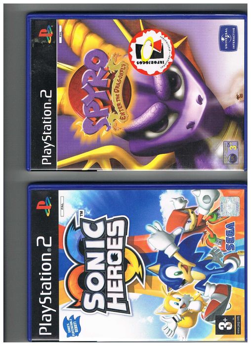 jogos Playstation 2 e ps3