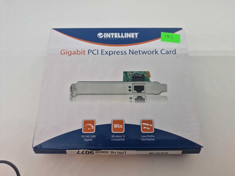 Karta Sieciowa Gigabit Ethernet PCI Express Intellinet 522533