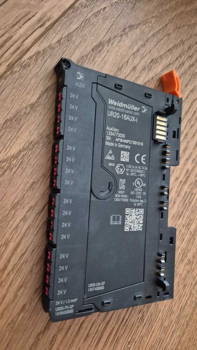 Moduł I/O wejśc wyjść PROFINET Weidmuller UR20-FBC-PN-IRT