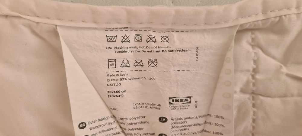 Łóżko dziecięce Ikea 70x160 cm + dodatki