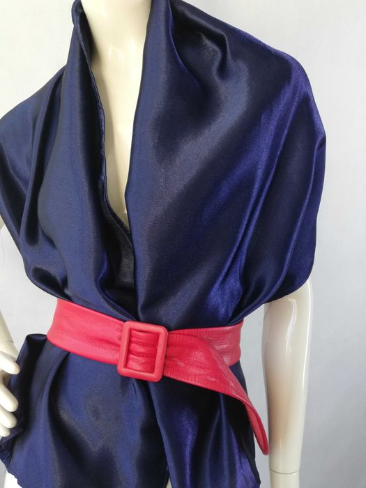 St. Michael pasek skóra naturalna