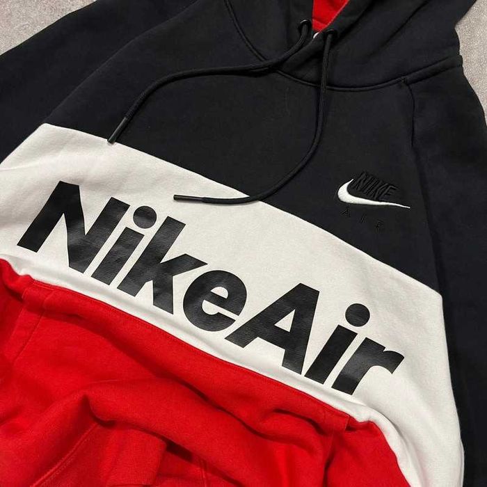 Bluza Nike Air Swoosh Hoodie Sweatshirt Drip Swag Y2K 90s Style
